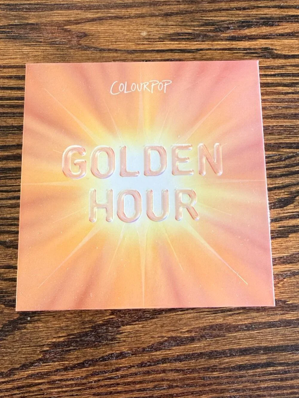 Colourpop Golden Hour Eyeshadow Palette